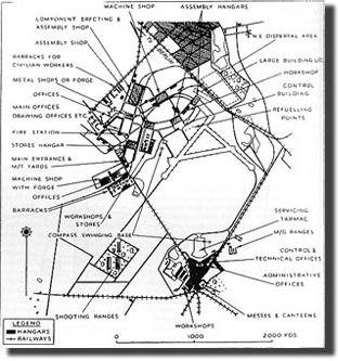 Lageplan Hentschel Werke